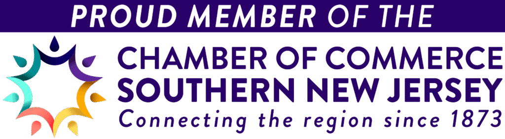 Proud member of the Chamber of Commerce Southern New Jersey